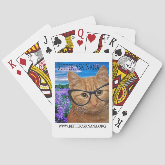 fråga Nana om att spela kort Casinokort (Baksidan)