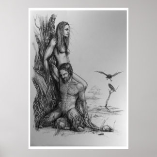 Fråga och Embla Poster