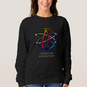 Fråga om allt som HBT Atheist Gay pride Rainbo T Shirt