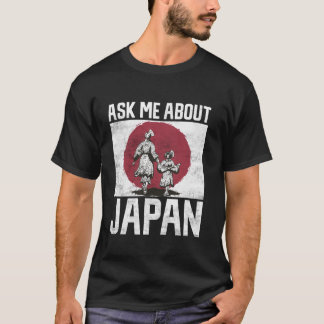 Fråga om japansk japansk Långärmad T Shirt