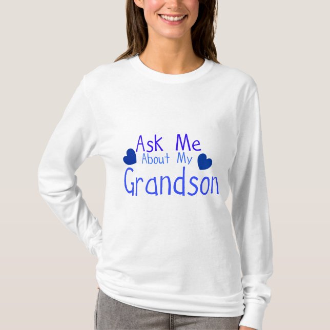 Fråga om min morson! t-shirt (Framsida)