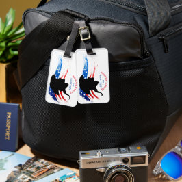 Fråga om min patriot Ancestor Bagagebricka