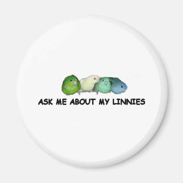 Fråga om mina linnier magnet (Framsidan)