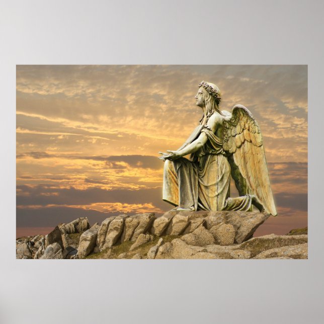 fråga om poster av ängel (Framsidan)