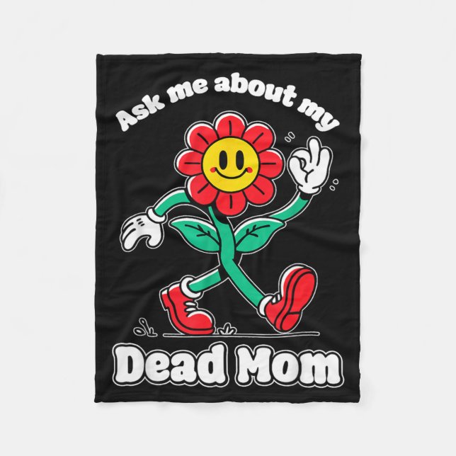 Fråga om regeringsbyrået Mamma Mors Dag Fleecefilt (Framsidan)