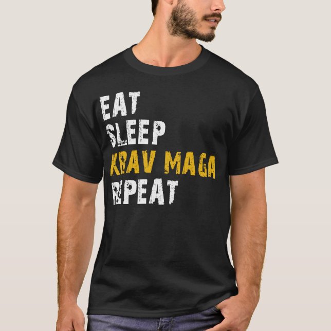 fråga om viloläge, upprepa t shirt (Framsida)