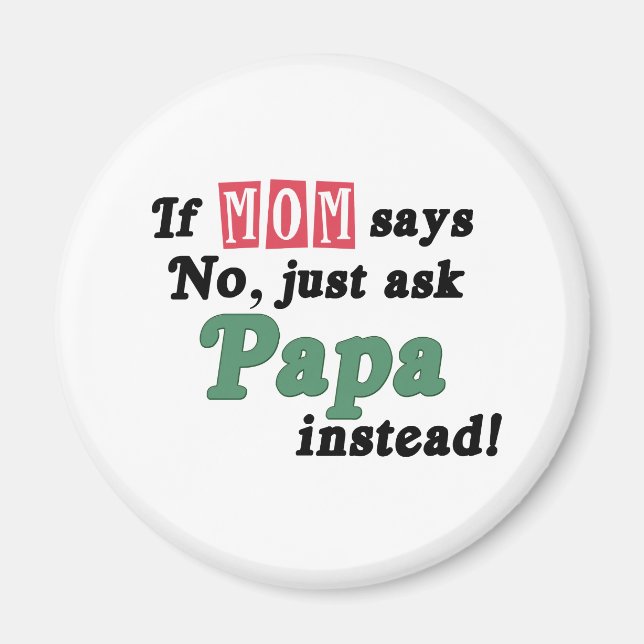 Fråga Pappa Magnet (Framsidan)