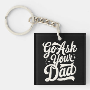Fråga Pappa Rolig Mamma Mors Dag Vintage