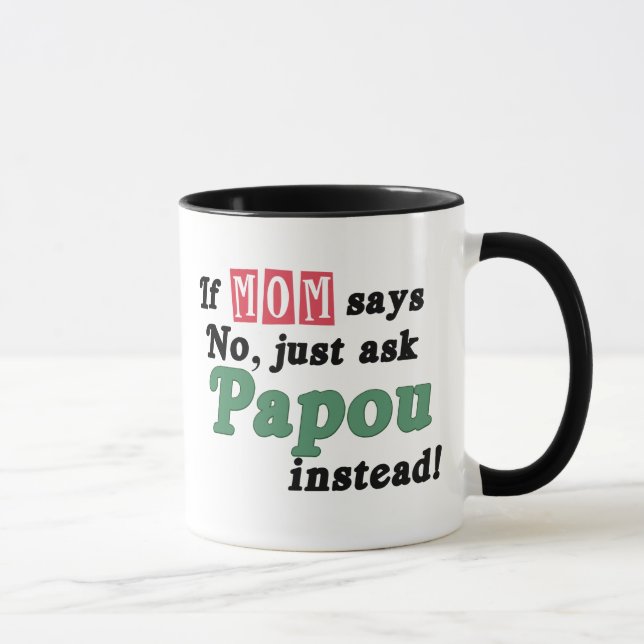 Fråga precis Papou Mugg (Höger)