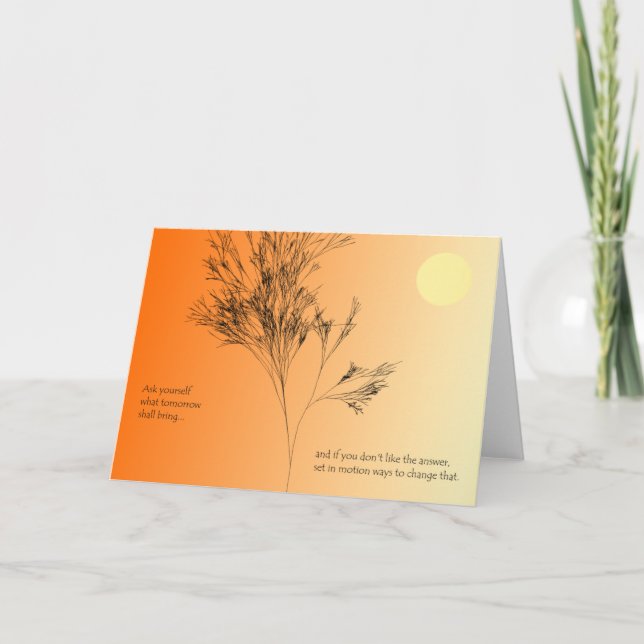 Fråga sig Yourself Kort (Framsida)