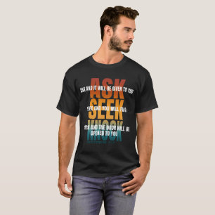 fråga sök knacka T-Shirt
