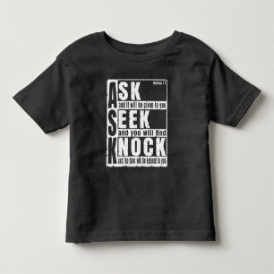 fråga sök knacka t shirt