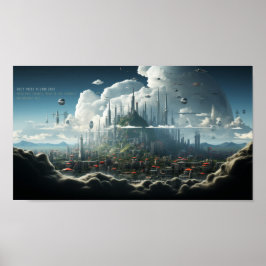 "Fråga: Vad är framtiden?" Poster