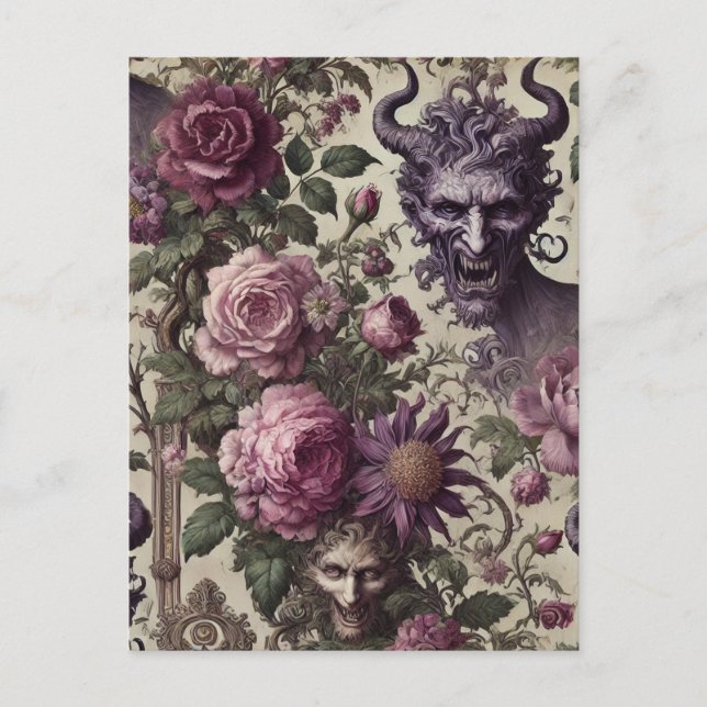 Frågan om Blight - Gothic Victorian Helg Vykort (Framsida)