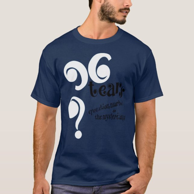 FrågaThe Mysterians Överdimensionerad T Shirt (Framsida)
