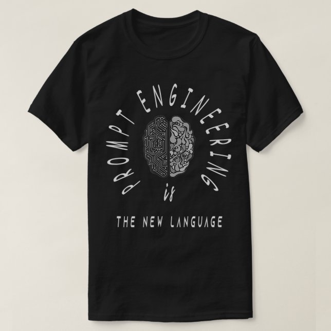 Frågeingenjörskonst: DEN NYA SPRÅKENS Ai-nerder Gi T Shirt (Design framsida)
