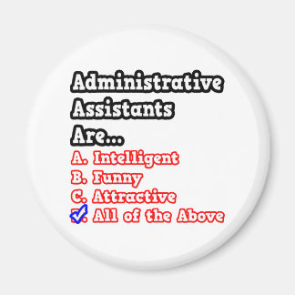 Frågeställare för administrativ assistent...Joke Magnet