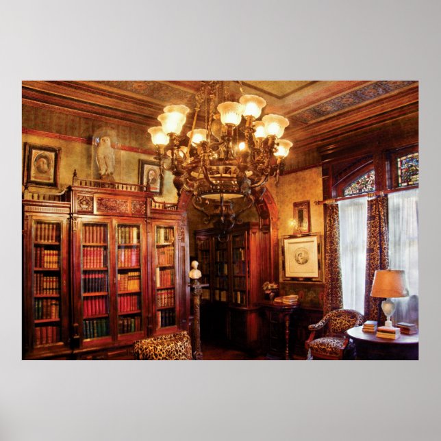 Frågeställare - I Bibliotek Poster (Framsidan)