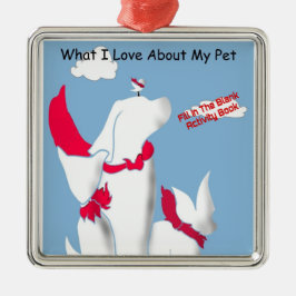 Frågeställare till Bok-prydnader vid jul Julgransprydnad Metall