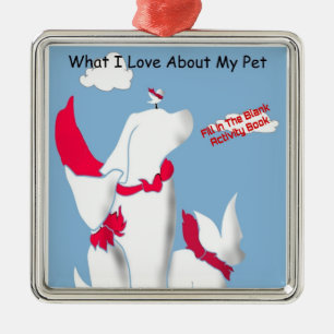 Frågeställare till Bok-prydnader vid jul Julgransprydnad Metall