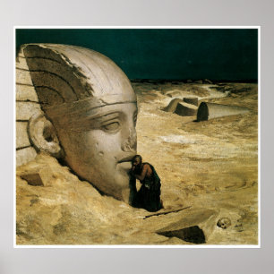 Frågeställaren av sphinxen poster