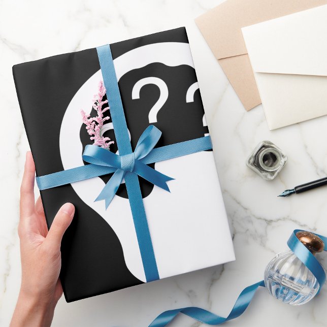 Frågeställningar om radbyte Papper Presentpapper (Skapare uppladdad)