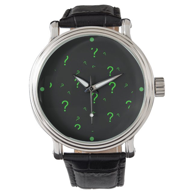 Frågetecken Armbandsur (Framsida)