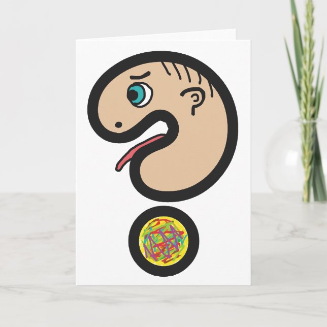 Frågetecken Kort (Framsida)