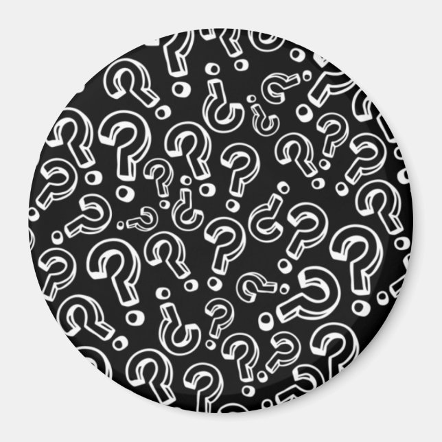 Frågetecken Magnet (Framsidan)