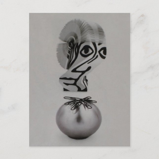 Frågetecken ~ Postcard / Inbjudan (Framsida)