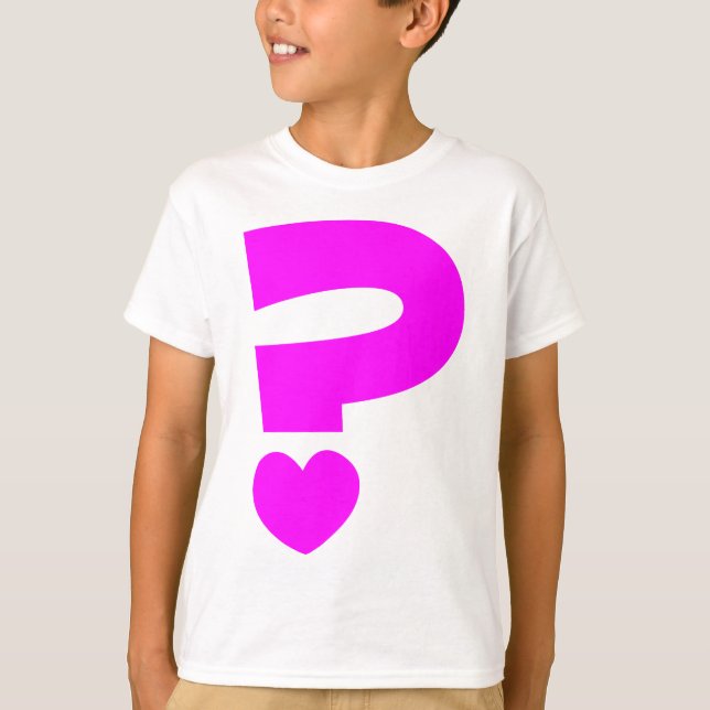 Frågetecken T Shirt (Framsida)