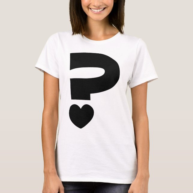 Frågetecken T-shirt (Framsida)
