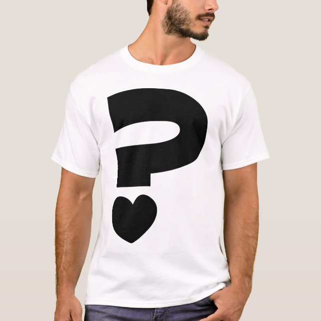 Frågetecken T-shirt (Framsida)