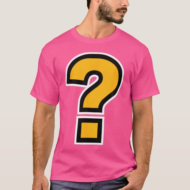 Frågetecken T Shirt (Framsida)