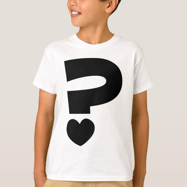 Frågetecken Tee Shirt (Framsida)