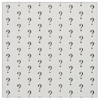 Frågetecken typografiskt koncessionsmönster