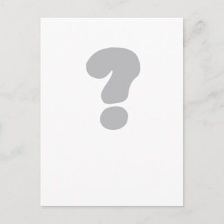 frågetecken? vykort