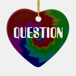 FRÅGEVERKLIGHET JULGRANSPRYDNAD KERAMIK