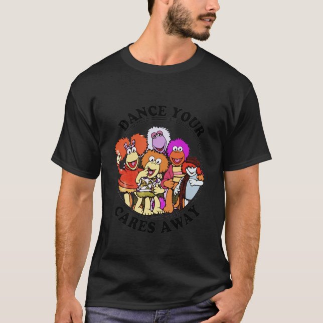 Fraggle Sten dansar era bilar bort T Shirt (Framsida)