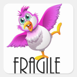 FRAGIK FYRKANTIGT KLISTERMÄRKE