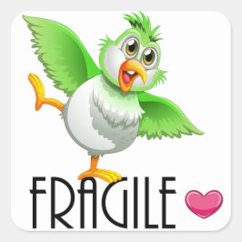 FRAGIK FYRKANTIGT KLISTERMÄRKE