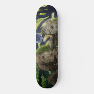 Fragile Balance Manatee Mini Skateboard Bräda 18,5 Cm