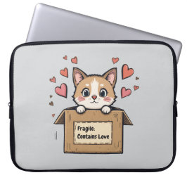 Fragile: Contains Love Laptop Fodral