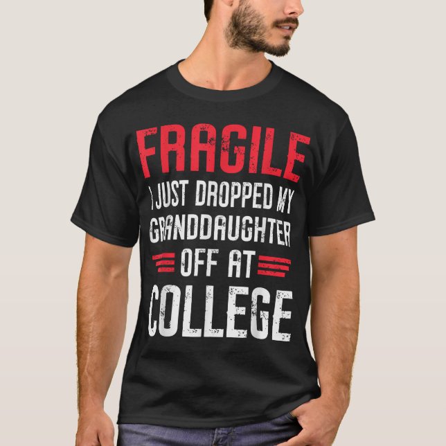 Fragile, jag har precis släppt min mordotter av t shirt (Framsida)