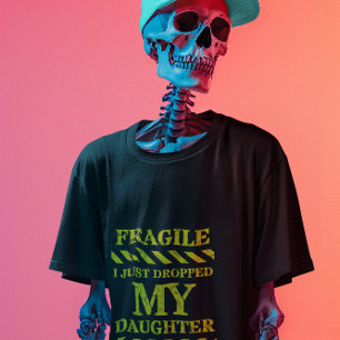 Fragile Pappa T-Shirt: Drottningen drunknade i Col T Shirt