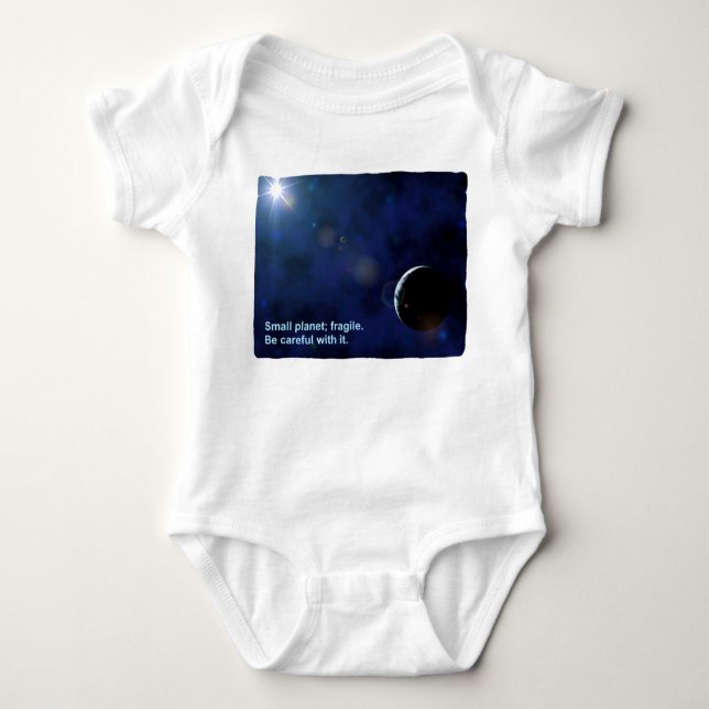 Fragile Planet T Shirt (Framsida)