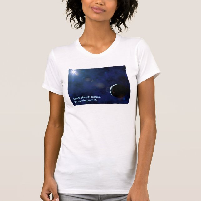 Fragile Planet Tee Shirt (Framsida)