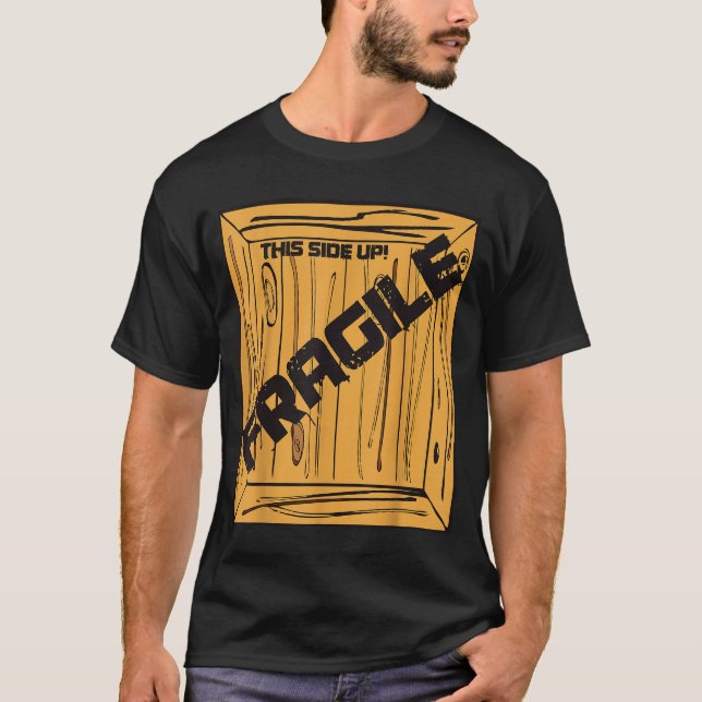 Fragile Shirt Halloween Christmas Costume Movie Sh T Shirt (Framsida)