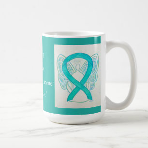 Fragile X Syndrome Awareness Ribbon Angel Mugg