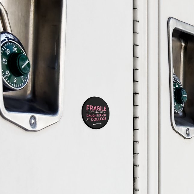 Fragilin.. Jag har precis släppt min dotter på col Magnet (In Situ (Locker))